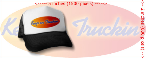 trucker hat with logo