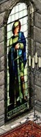 gothic stained glass window