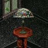 gothic stained glass lamp