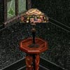 gothic stained glass lamp