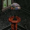 gothic stained glass lamp