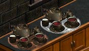 gothic tea trays