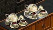 gothic tea trays