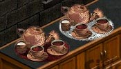 gothic tea trays