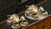 gothic tea trays