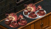 gothic tea trays