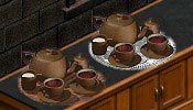 gothic tea trays