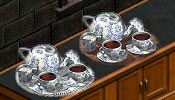 gothic tea trays