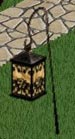 wrought iron lantern